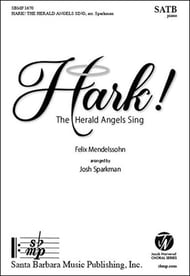 Hark! SATB choral sheet music cover Thumbnail